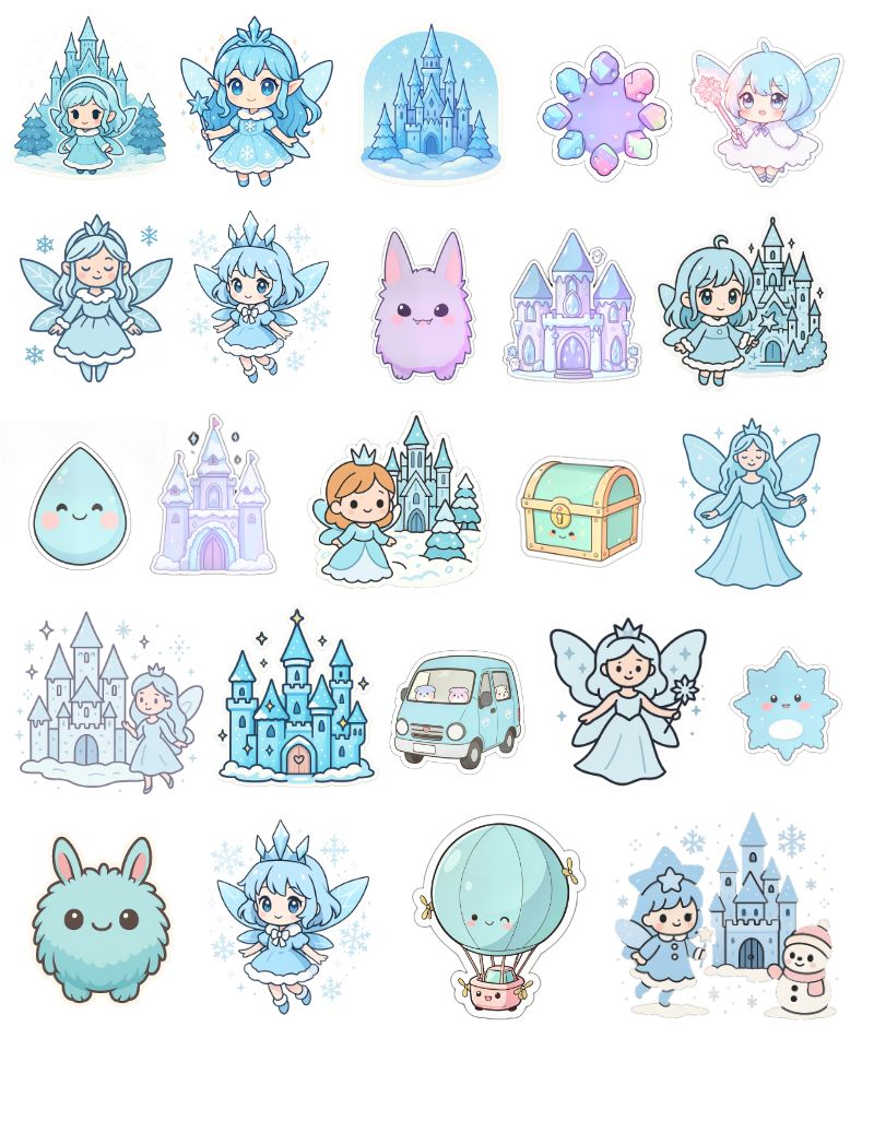 冰雪奇緣風格