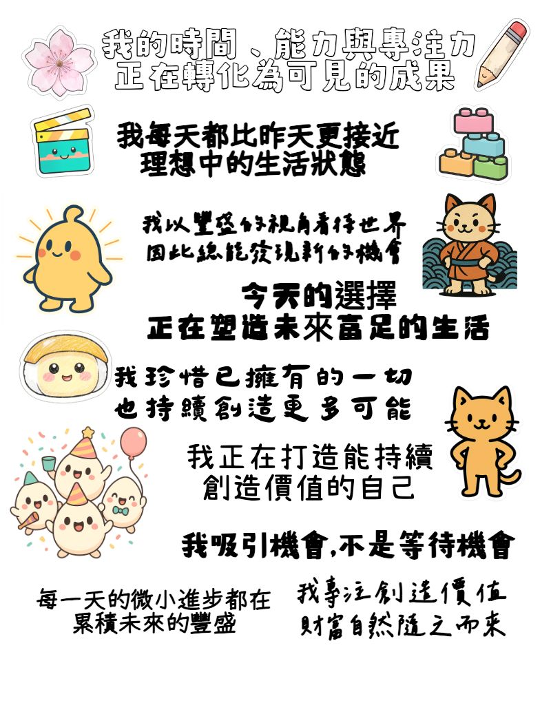 豐盛富足語錄
