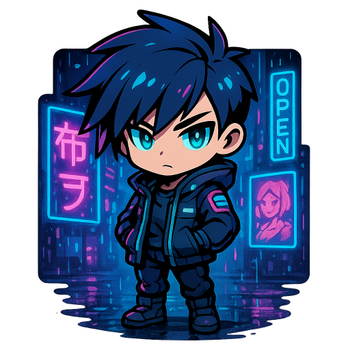 雨夜霓虹漫遊者