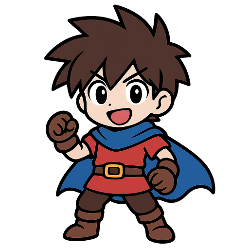 Q版線條可愛貼紙風格角色設計