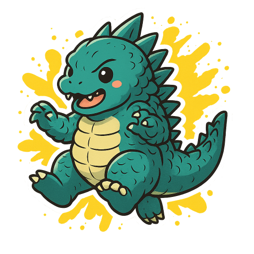 跳躍巨獸薄線角色設計