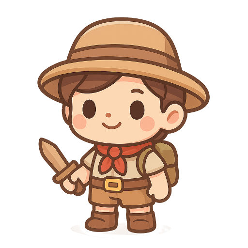 貼紙風可愛玩具冒險