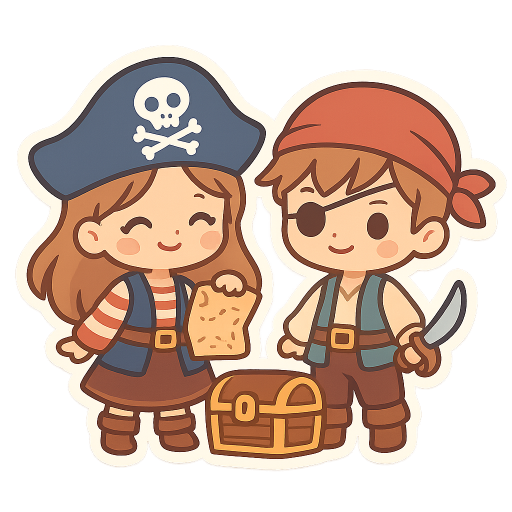 可愛海盜布偶貼紙風-02
