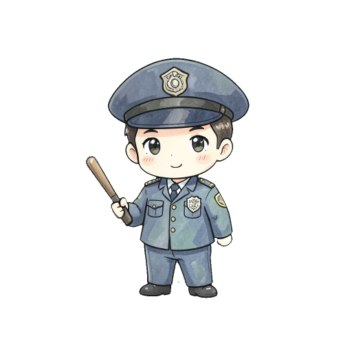可愛警官