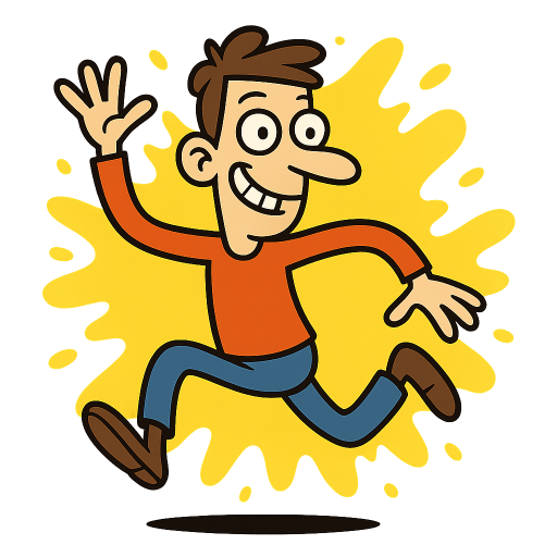 Flat quirky cartoonCartoons & Kids-02