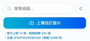 上傳自訂圖片